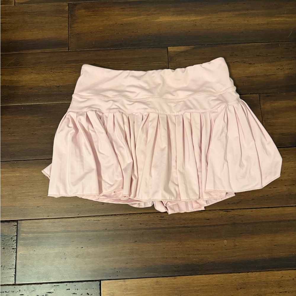 Pink Gold Hinge Pleated Skirt Size 4